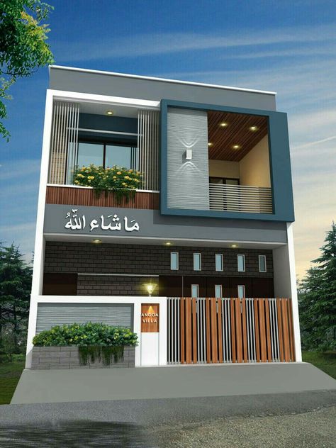 House Front Elevation, 2 Storey House Design, House Outer Design, Small House Front Design, Two Story House, Best Modern House Design, Small House Design Exterior, Small House Elevation Design, House Design Exterior