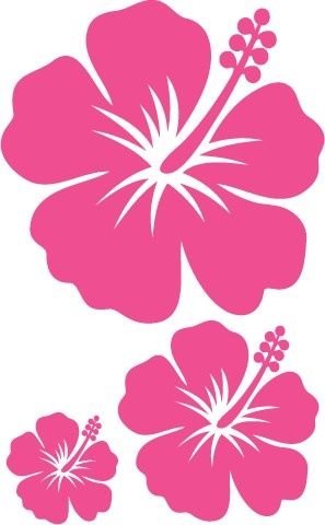 http://fleur-hibiscus.fr/plaquettes/62-planche-3-fleurs-d-hibiscus-panachees-roses.html #Fleur #hibiscus #Fle… | Pochoir fleur, Fleur à colorier, Fleurs en papier Festa Moana Baby, Hawaiian Quilts, Leaf Template, Flower Stencil, Tropical Theme, Hawaiian Flowers, Flower Template, Cricut Projects Vinyl, Stencil Designs