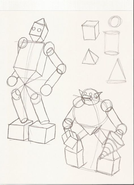 Shapes Drawing, Solid Figures, Robot Parts, Electronics Mini Projects, 3d Drawings, Electronics Design, Different Shapes, Geometric Shapes, Geometry