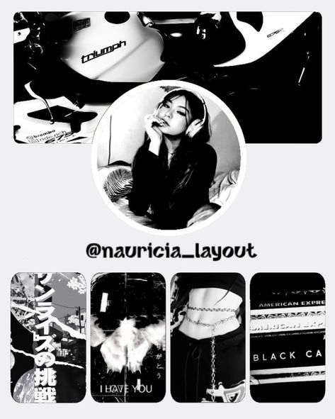 Black Layout Facebook Highlights, Grp Port With Layout, Layout Facebook Aesthetic, Grp Layout, Facebook Featured Photos, Grp Port, Facebook Layout, Facebook Features, Cindy Kimberly