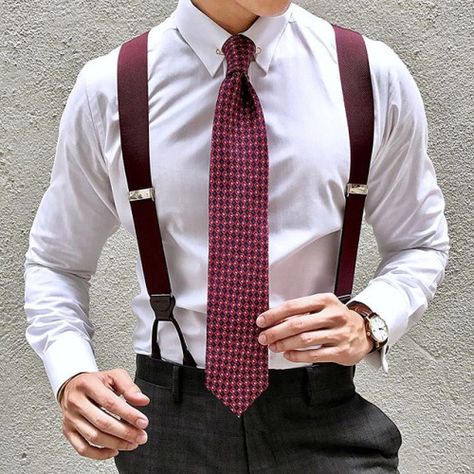 Fashion clothing for men | Suits | Street Style | Shirts | Shoes | Accessories … For more style follow me! Man Neck Tattoo, Man Tattoo Ideas, Tattoos Man, Suspenders Men Fashion, Man Tattoos, Suspenders Fashion, Suspenders Outfit, Tattoo Man, Smart Fashion