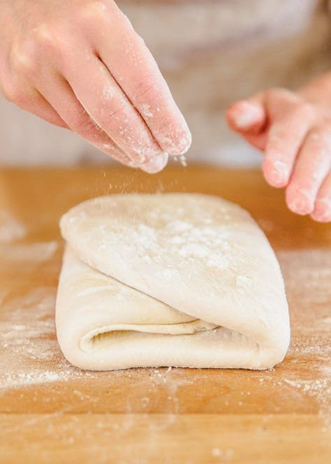 How To Make Puff Pastry from Scratch — Cooking Lessons from The Kitchn Puff Pastry From Scratch, Make Puff Pastry, Easy Puff Pastry, Puff Pastry Dough, British Baking, Puff Pastry Recipes, Pastry Desserts, Cooking Lessons, Baking Project