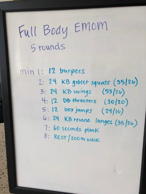 Emom Workout Weights, Crossfit Emom, Metcon Workout, Bootcamp Ideas, Hiit Workouts Treadmill, Crossfit Workouts Wod, Emom Workout, Gym Plans, Crossfit Workouts At Home