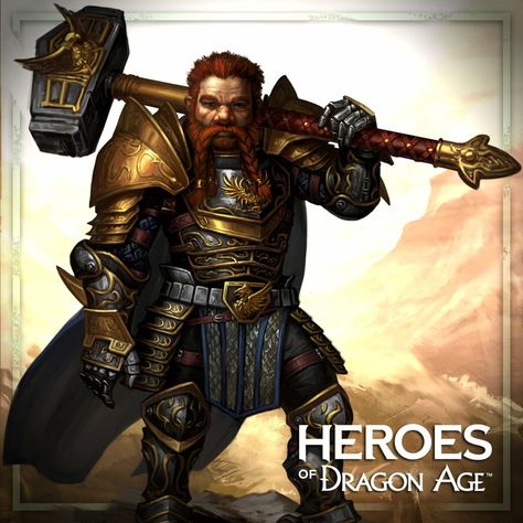 Dragon Age Dwarves, Oghren Dragon Age, Heroes Of Dragon Age, Dragon Age Characters, Grey Warden, Dragon Age Series, Dragon Age Origins, The Warden, Fantasy Inspiration