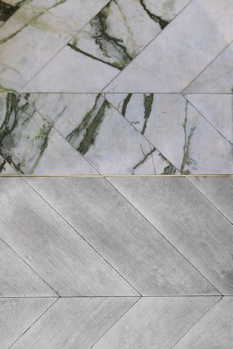 Details. Hampton Flooring, Texture Ideas, Beautiful Flooring, Floor Texture, Herringbone Tile, Metal Detail, Bespoke Kitchens, Interior Floor, Marble Floor