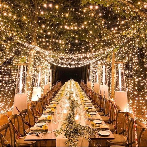 Sonnenglas ® (@sonnenglas) posted on Instagram • Nov 23, 2019 at 5:30pm UTC Light Tunnel Wedding, Light Tunnel, Wedding Set Up, Fairy Tale Wedding, Wedding Lights, Fairy Lights, Light Table, String Lights, Lighting Design