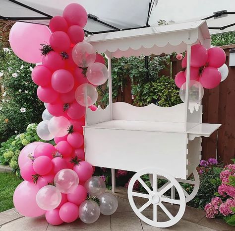 Sweet Cart on Decorative Wheels Candy Cart Adult Sweet Cart - Etsy Sweet Cart, Candy Car, Cart On Wheels, Sweet Carts, Candy Cart, Candy Flowers, Mini Bar, Kids Christmas, Celebrity Weddings