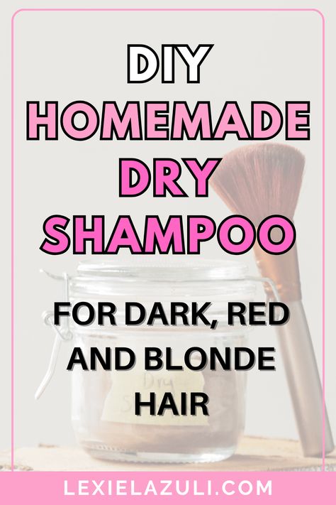 Looking for hair hacks to get rid of greasy hair? Try this homemade dry shampoo! In this post you'll learn 5 recipes for dry shampoo for dark hair, red hair, blondes and grays! It's the perfect oily scalp remedy for those days when you want to skip washing your hair. This DIY dry shampoo will also help add volume and hold to your hairstyles. Keep reading to find out how! Oily Scalp Remedy, Greasy Hair Remedies, Get Rid Of Greasy Hair, Dry Shampoo For Dark Hair, Homemade Dry Shampoo, All Hair Colors, Oily Roots, Warts Remedy, Hair Mask Recipe