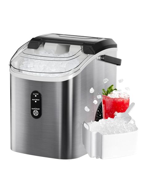 27 Best Gadgets on Amazon to Make Your Life Easier in 2024 | Glamour Pebble Ice Maker, Crushed Ice Maker, Pebble Ice, Sonic Ice Maker, Sonic Ice, Nugget Ice, Nugget Ice Maker, Ice Makers, Ice Maker Machine