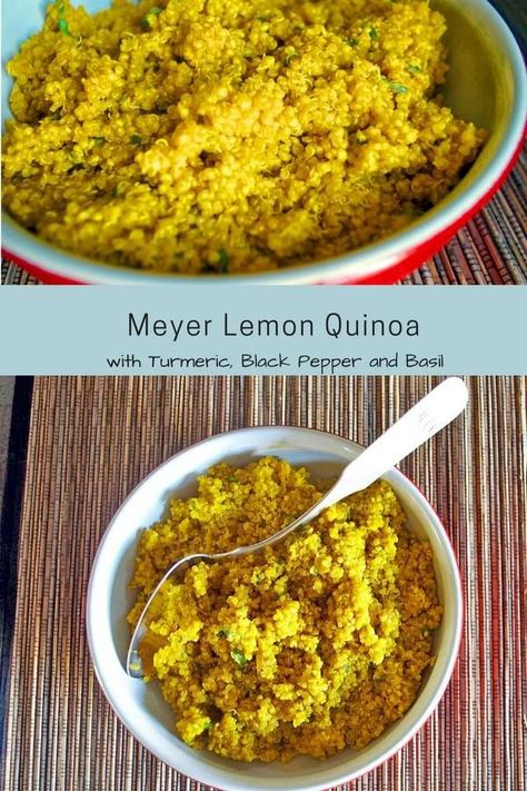 Lemon Quinoa, Aphrodisiac Foods, Turmeric Black Pepper, Turmeric Health Benefits, Vegetarian Side Dishes, Food For Health, Brown Spots Removal, Eat Something, Ancient Grains