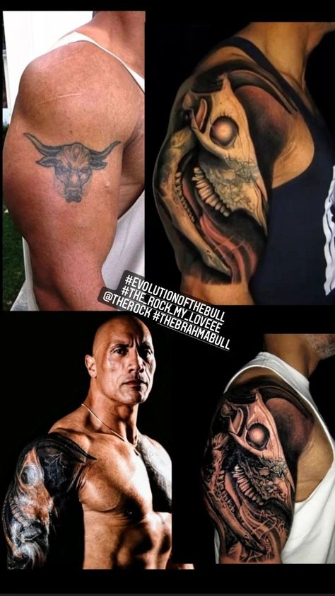 Skull Tattoos, Beautiful Man, Most Beautiful Man, The Rock, Portrait Tattoo, Number One, The Universe, Most Beautiful, Universe