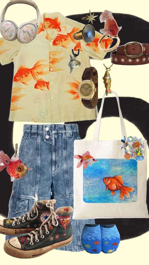 1980s Fashion, Cool Fits, Goldfish, My Style, Fashion Design, Clothes, Design