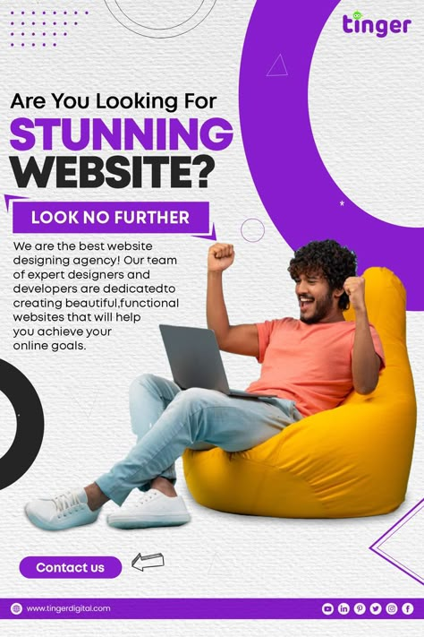 We are the best website designing agency! Look no further just contact us today😀 Follow @Tinger Digital Call us now: 8815066610 #growwithtinger #websitedesigningagency #digitalmarketingagency #art #socialmediatips #socialmediamanagement #youtube #creative Tinger Digital, Social Media Dimensions, Valentines Social Media, Mind Craft, Marketing Agency Website, Health Facts Fitness, Digital Advertising Design, Corporate Business Card Design, Agency Website Design