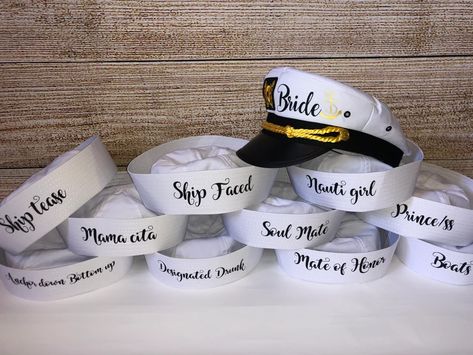 Nauti Bride Bachelorette, Bachelorette Cruise Themes, Lakeside Bachelorette, Sailor Bachelorette Party, Nautical Theme Bachelorette Party, Boat Party Theme, Boat Bachelorette Party, Cruise Bachelorette, Cruise Bachelorette Party