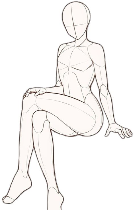 Anime Base Female Pose Reference, Female Drawing Base, Male Art Reference, Character Outline, Body Template, Person Drawing, Sketch Poses, Female Drawing, Body Sketches