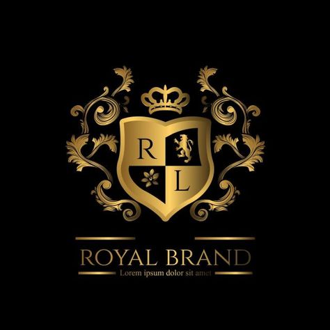 Luxury Logo Logo Fotografia, Luxury Logos, Construction Company Logo, Perfume Logo, Masculine Jewelry, Tattoo Logo, Alphabet Logo, Royal Logo, Royal Crest