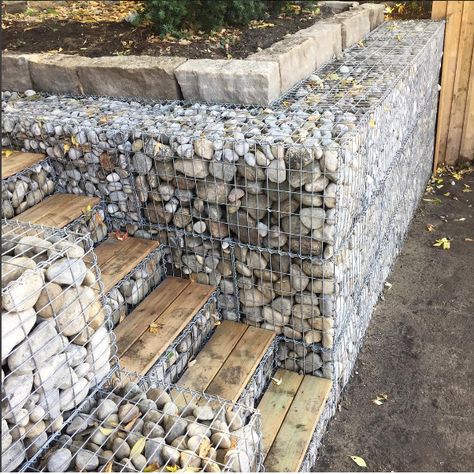 Gabion Canada are canada Suppliers of Gabion Baskets, Cages and Gabion Retaining Walls. Low cost online Gabion Quotes available, with 2-3 day delivery time. Diy Gabion, Gabion Wall Design, Gabion Cages, Gabion Retaining Wall, Stone Walls Garden, Gabion Fence, Garden Retaining Wall, Gabion Baskets, Gabion Wall