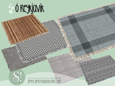 by SIMcredibledesigns.com Found in TSR Category 'Sims 4 Rugs' The Sims 4 Cc Bed Cover, Sims 4 Floor Bed Cc, Sims 4 Welcome Mat Cc, Sims 4 Cc Furniture Rugs, Sims 4 Cc Rugs Maxis Match, Rugs Sims 4 Cc, Sims 4 Cc Furniture Living Rooms, Sims Furniture, Sims 4 Tsr