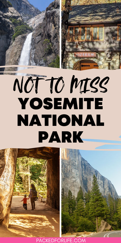 Collage of breathtaking Yosemite National Park landmarks, perfect for planning a weekend in Yosemite or a memorable Yosemite vacation. Yosemite In November, Yosemite In October, Best Hikes In Yosemite National Park, Yosemite National Park Aesthetic, Yosemite With Kids, Yosemite Vacation, Yosemite Hikes, Adventure Ideas, National Park Travel