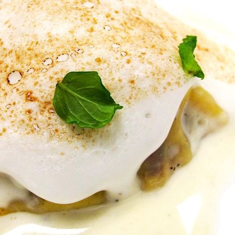 Lamb Ravioli with Cream and Mint by Chef Luciano Monosilio Lamb Ravioli Recipe, Lamb Ravioli, Ravioli Recipe, Egg Pasta, Lamb Dishes, Lamb Shoulder, Pecorino Cheese, Whole Eggs, Fresh Cream