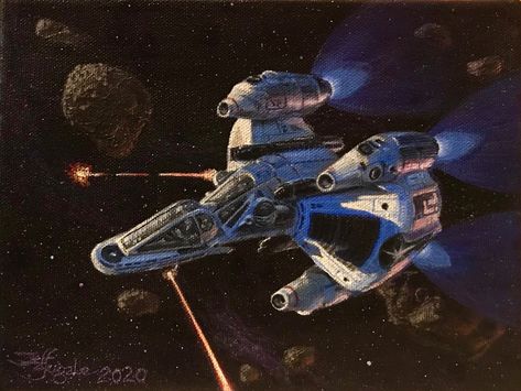 Gunstar: Last Starfighter Fanart, Jeff Zugale on ArtStation at https://www.artstation.com/artwork/ybrwBR Last Starfighter, The Last Starfighter, Space Fighter, Starship Concept, Sci Fi Ships, Classic Sci Fi, Stargate Sg1, Sci Fi Tv, Space Fantasy