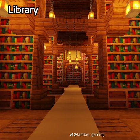 Big Library Minecraft, Mc Library Build, Minecraft Midevil Library, Minecraft Boarding School, Minecraft Courtroom, Mc Library, Library Minecraft Build, Minecraft Library Interior, Buildings In Minecraft