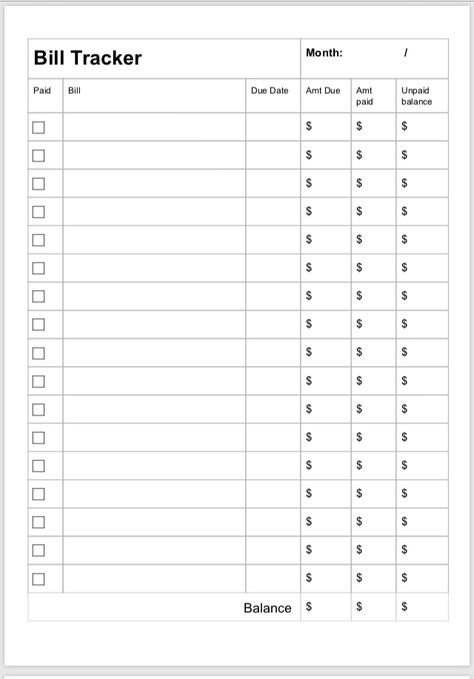 Bill Budget Planner, Bills Organization Ideas Monthly Budget, Free Bill Tracker Printable, Monthly Bill Tracker Free Printable, Bills Organization Ideas, Bill Sheet, Organizing Bills, Printable Bill Tracker, Google Sheets Templates