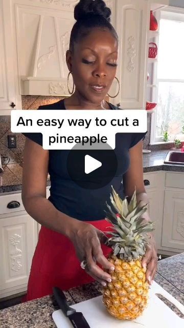 Debbie Williams on Instagram: "Here is an easy way to cut a pineapple. 🍍

Explore health and hair tips by visiting my website askdebbieabouthair.com or simply clicking the link in bio. 🤗

Tag a friend who needs to know this ❤️

⠀

⠀
⠀
⠀
⠀
#healthytip #healthylifestyle #healthychoices #nutritiontips #eatwellbewell #healthyeating
#healthyliving #fitfood #cleaneating #nutritious
#healthyfood #healthymeals #healthylife #healthandwellness #wellnessjourney
🏷️ pineapple" How To Cut A Pineapple Easy, How To Cut Pineapple, How To Cut A Pineapple, Cut A Pineapple, Cut Pineapple, Random Tips, Easy Video, Hair Tips, Nutrition Tips