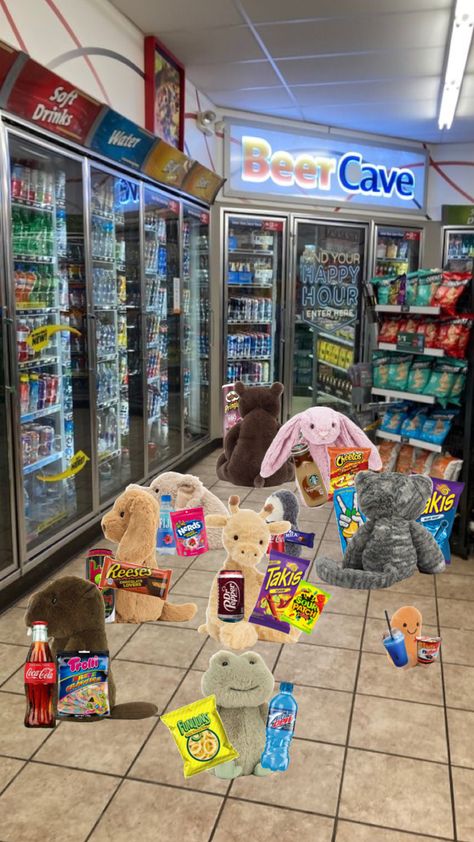 Jellycat Gas Station #jellycat Gas Station Drinks, Jellycat Stuffed Animals, Sour Patch, Birthday Party Gift, Soft Drinks, Gas Station, Chocolate Lovers, Drinking Water, Your Aesthetic