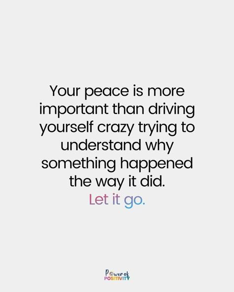 Your Peace Is More Important, Sweet Nothings, Uplifting Quotes, Self Awareness, Letting Go, Funny Quotes, Life Quotes, Let It Be, Quotes