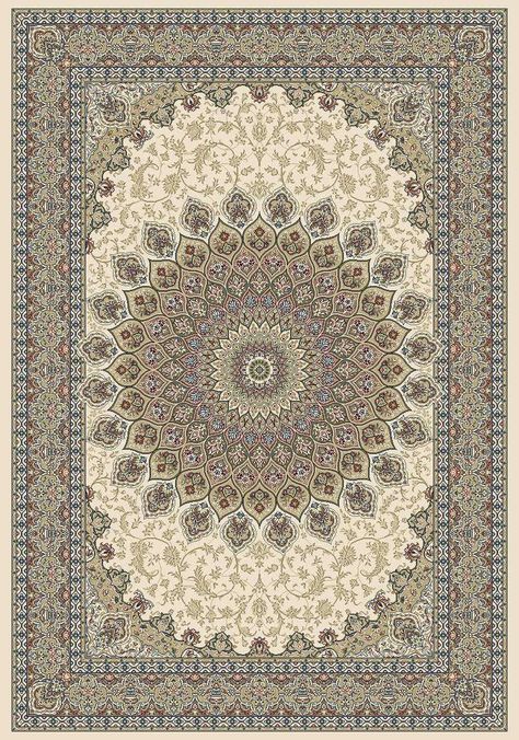 Biomorphic Art, Ancient Garden, Persian Rug Designs, Dynamic Rugs, Rug Texture, Stylish Rugs, Persian Pattern, Ivory Rug, Persian Carpet