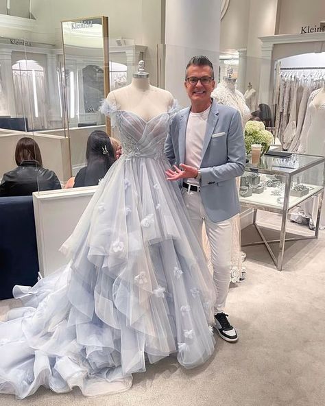 Randy Wedding Dress Collection, Randy Fenoli Blue Wedding Dress, Say Yes To The Dress Dresses, Wedding Dresses Randy Fenoli, Fantasy Bridal Gown, Wedding Dress Randy Fenoli, Bridal Appointment Outfit, Randy Fenoli Wedding Dress Collection, 2024 Bridal Gowns