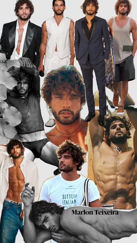 Marlon Teixeira Marlon Teixeira Instagram, Brazilian Male Model, Marlon Teixeira, Wavy Hair Men, Pet Peeves, Celebrity Pictures, Wavy Hair, Male Model, Mens Hairstyles