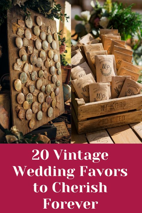 20 Vintage Wedding Favors That are Simply Irresistible Rustic Mason Jar Candles, Irish Wedding Favors, Boho Wedding Favors, Burlap Favor Bags, Practical Wedding Favors, Wedding Guest Gifts, Personalized Match Boxes, Vintage Wedding Favors, Succulent Wedding Favors