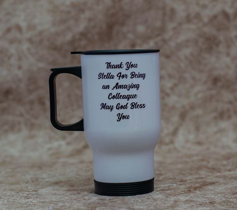 White branded thermal mug Free Branding Free Delivery WhatsApp 0715909090/0716062929 to order. Desk Calendar Design, Thermal Mug, Instagram White, Desk Calendar, Calendar Design, Desk Calendars, White Brand, Gift Shop, Free Delivery