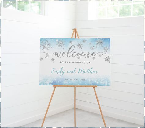 Winter Wedding Signs - It is over. You don't have to look for it anymore. Just get it from here by clicking on the link. Sweet 16 Welcome Sign, Sweet 16 Winter Wonderland, Winter Wonderland-party, Sweet 16 Winter, Wonderland Sweet 16, Winter Wonderland Decorations, Winter Wonderland Birthday, Birthday Welcome Sign, Winter Wonderland Theme