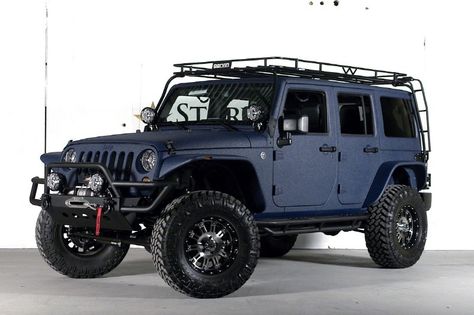 2013 Jeep Wrangler Unlimited (24S Pkg) Ferrari Blue Kevlar THE ULTIMATE!!!!! Navy Blue Jeep Wrangler, 2013 Jeep Wrangler Unlimited, 2013 Jeep Wrangler, White Jeep, Badass Jeep, Blue Jeep, Jeep Mods, Hors Route, Bug Out Vehicle