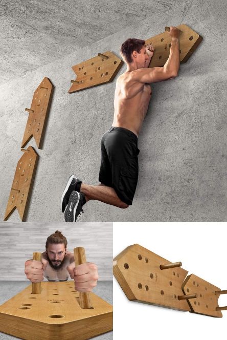 Peg Board Climbing Wall, Peg Board Gym, Climbing Pegboard, Home Climbing Wall, Home Made Gym, Home Gym Basement, Backyard Gym, Workout Room Home, Wall Climbing