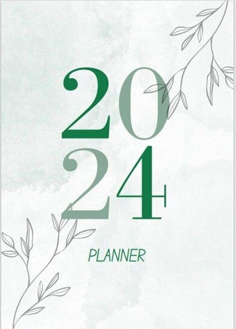 Botanical Themed Planner *Instant Download* # To Do List Monthly, Living Well Planner, Cover Goodnotes, Life Goal Planner, Planner Habit Tracker, Planner Themes, Saving Tracker, Progress Tracker, Habit Tracker Bullet Journal