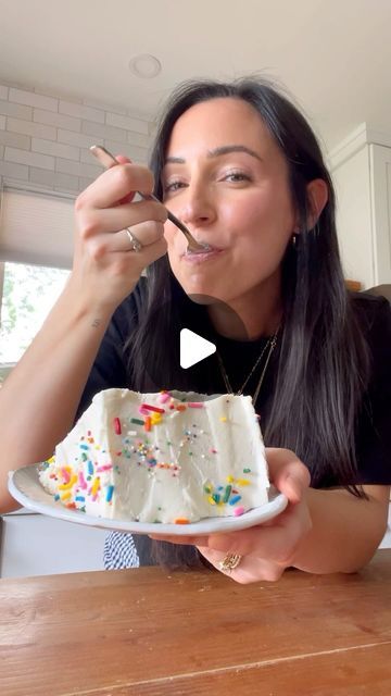 Jenna Barnard on Instagram: "Funfetti cake! This is one of the most popular recipes on my website with over 300 ⭐️⭐️⭐️⭐️⭐️ reviews! It’s so rich and moist with the vanilla sweetness every funfetti cake needs. Full recipe is on my website!" Avani Birthday, Jenna Barnard, 5 Star Recipes, Tik Tok Food, Ooey Gooey Bars, Gooey Bars, Mini Bundt, Mini Bundt Cakes, Confetti Cake