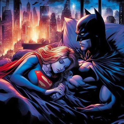 Batman And Supergirl, Dc Panels, Dc Superheroes Art, Justice League Art, League Art, Superhero Pictures, Michael Turner, Comic Style Art, Super Girl