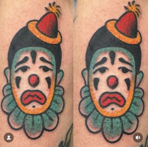 Clown Tattoo, Dog Tattoo, Matching Tattoos, Tattoo Ideas, Tattoos