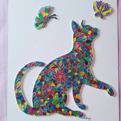 Quilling Images, Quilling Design, Quilling Animals, Arte Quilling, Paper Quilling Tutorial, Paper Quilling For Beginners, Origami And Quilling, Art Quilling, Paper Quilling Patterns