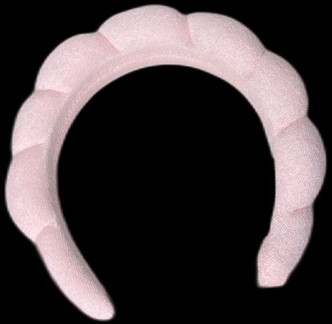 Statement Hair, Face Washing, Makeup Removal, Spa Headband, Baby Pink Colour, Padded Headband, Girly Accessories, Cloth Fabric, Terry Towel