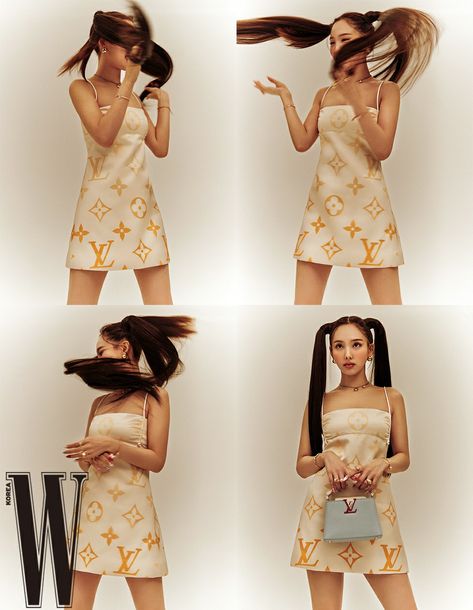 Luis Vuitton Dress, Louis Vuitton Outfits Women, Louis Vuitton Outfits, Vuitton Outfit, Louis Vuitton Outfit, Louis Vuitton Dress, W Korea, Blackpink Fashion, Kpop Outfits