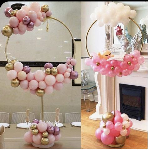 Balloon Arch Wedding, Balloon Arch Frame, Balloon Wreath, Balloon Stand, Transparent Balloons, Round Balloons, Mothers Day Decor, Balloon Stands, Pumpkin Halloween Decorations