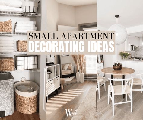 14 Stylish Decorating Ideas For Your Small Apartment – We're Adulting Cozy Small Spaces, Appartment Decor Ideas, Apartment Decorating Living Room, Small Apartment Decorating Ideas, Spaces Interior Design, Small Studio Apartment Decorating, Apartment Decorating Ideas, Apartment Decorating Living, Appartment Decor