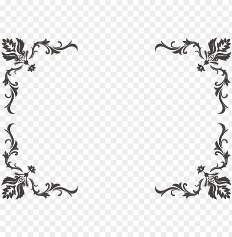 Png Frame Design, Aesthetic Boarders Designs, Corner Png, Border Transparent, Background Png Images, Corner Borders, Drawing Frames, Frame Png, Book Corners