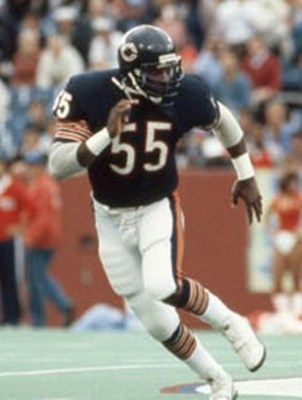 #55, Otis Wilson-1985, Linebacker American Football Quotes, Gale Sayers, Nfl Highlights, Chicago Sports Teams, Chicago Bears Football, Walter Payton, Football Legends, Bears Football, Chicago Sports