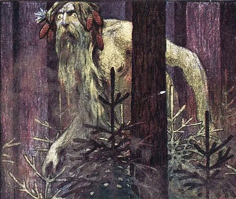 The Fairy Faith: An Ancient Indigenous Religion - HubPages Greek Demigods, Russian Mythology, Folklore Creatures, Geralt And Ciri, Slavic Folklore, Fantastical Creatures, Fairy Folk, Pagan Rituals, Forest Spirit